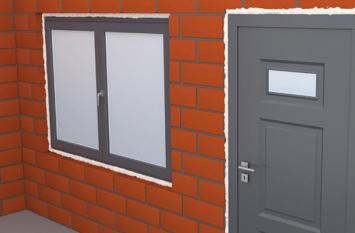 isoleren rond deuren en ramen