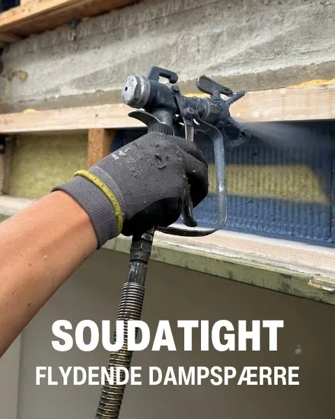 Soudatight flydende dampspærre