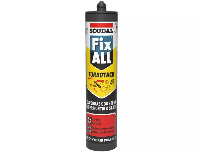 Fix ALL TurboTack Hvid 290ml