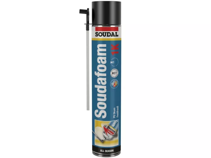 Soudafoam 1K Helårsskum Hånd 750ml