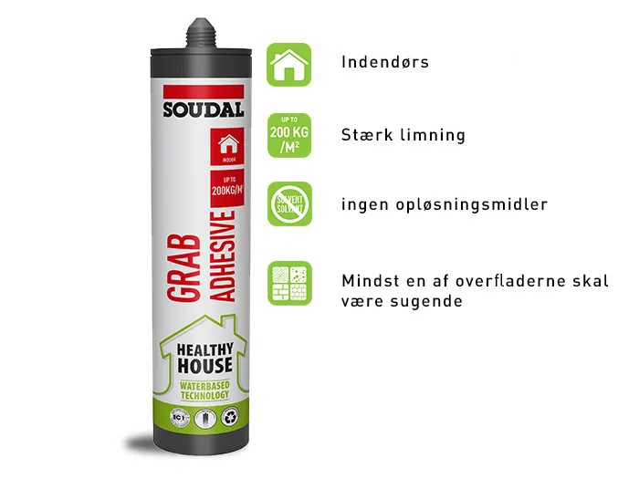 Grab adhesive